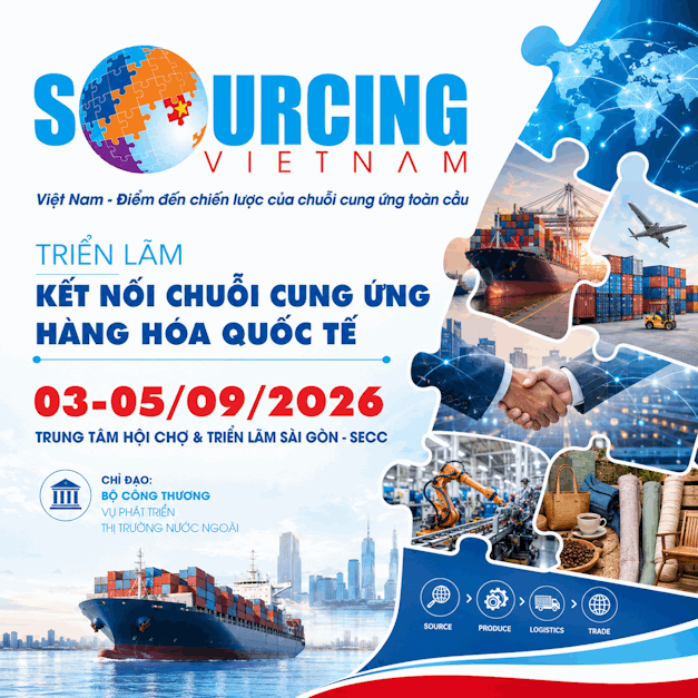 Sourcing Vietnam 2026 | Triển lãm Chuỗi cung ứng tại SECC